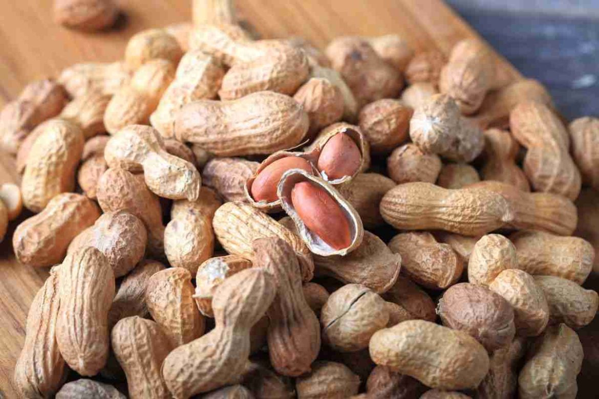 Carbs in redskin peanuts vs blanched peanuts